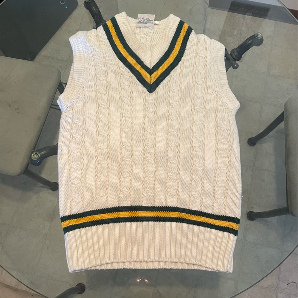 County Cream Knit Sweater